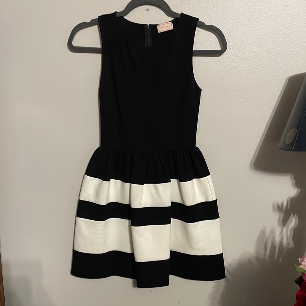 Love…ady Black and White Dress